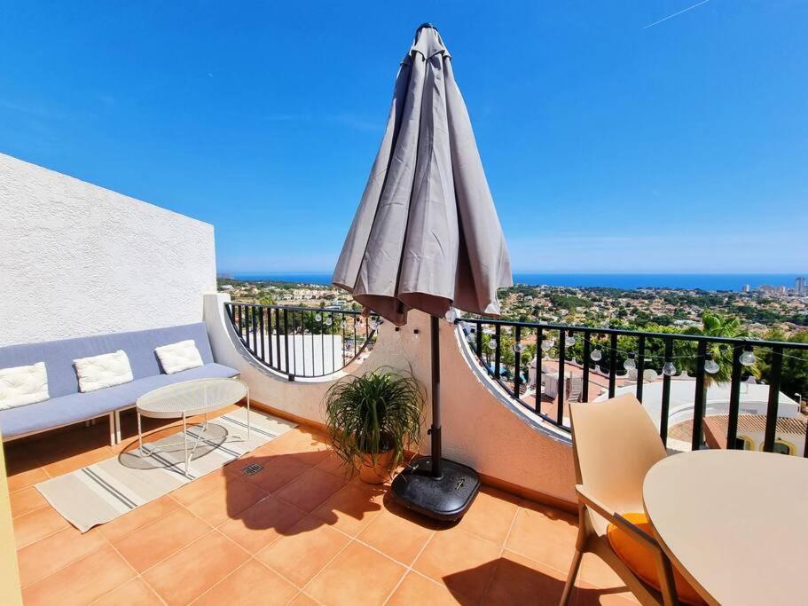 Flamingo Apartment - Imperial Park - Sea View, 6 Pools, Terrace Calp Dış mekan fotoğraf